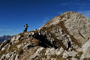 Autunnale in CIMA MENNA (2300 m) da Zorzone ad anello con discesa dal Chignol d’Arale il 25 ott. 2018- FOTOGALLERY